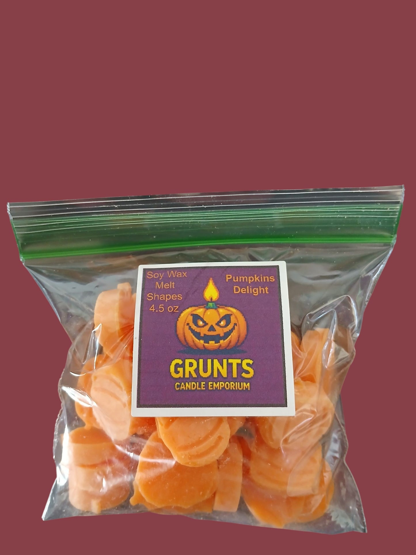 Pumpkins Delight SHAPED Wax Melts 4.5 oz