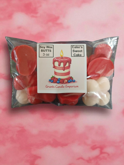 Cake's Sweet Cake BUTT wax melts 3oz